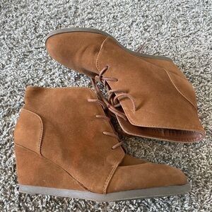 Madden Girl Domain Vegan Suede Boots - 8